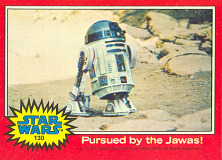 1977 Star Wars Pursued by the Jawas! #130 Non-Sports Card