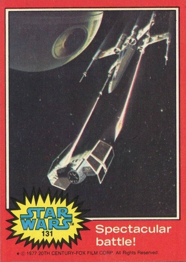 1977 Star Wars Spectacular battle! #131 Non-Sports Card
