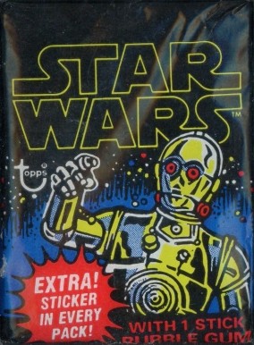 1977 Star Wars Wax Pack #WP1 Non-Sports Card