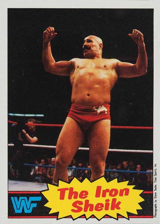 1985 Topps WWF Iron Shiek #2 Other Sports Card