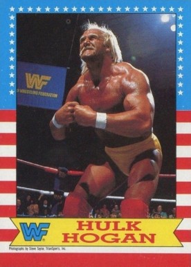 1987 Topps WWF Hulk Hogan #3 Other Sports Card