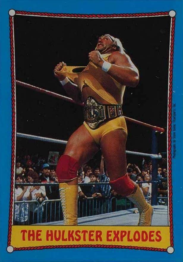 1987 Topps WWF The Hulkster Explodes #26 Other Sports Card
