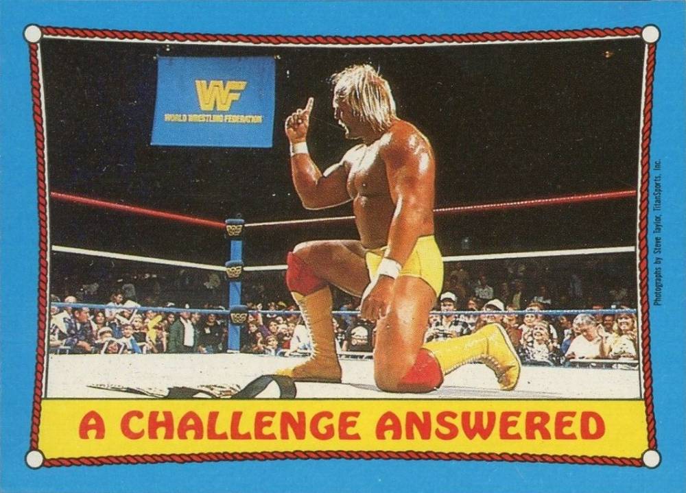 1987 Topps WWF A Challenge Answered #36 Other Sports Card