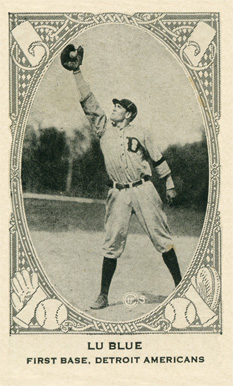 1922 Strip Card Lu Blue # Baseball Card