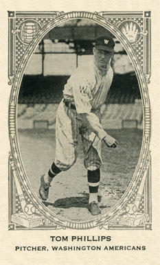 1922 Strip Card Tom Phillips # Baseball Card