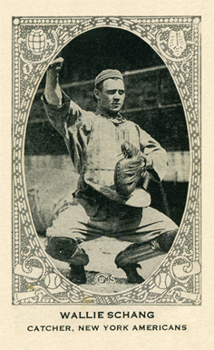 1922 Strip Card Wallie Schang # Baseball Card