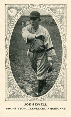 1922 Strip Card Joe Sewell # Baseball Card