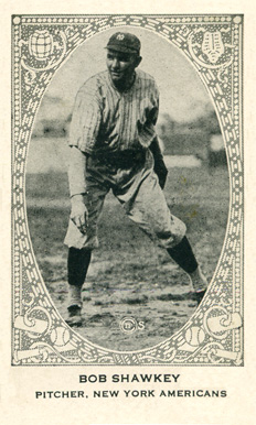 1922 Strip Card Bob Shawkey # Baseball Card