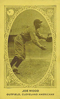 1922 Strip Card Joe Wood # Baseball Card