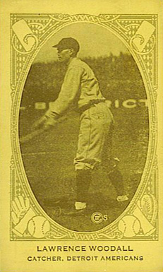 1922 Strip Card Lawrence Woodall # Baseball Card