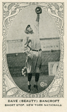 1922 Strip Card Dave (Beauty) Bancroft # Baseball Card