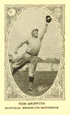 1922 Strip Card Tom Griffith # Baseball Card