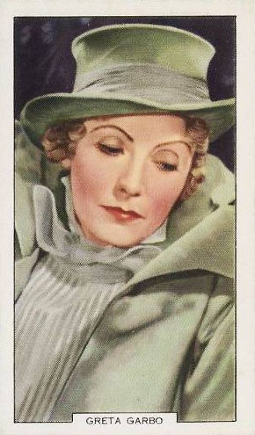 1939 Gallaher Ltd. My Favourite Part Greta Garbo in Marie Walewska #16 Non-Sports Card