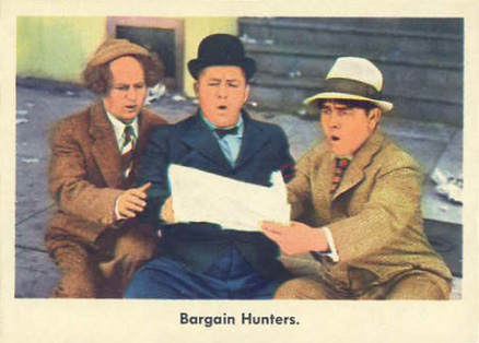 1959 The 3 Stooges Bargain Hunters #31 Non-Sports Card