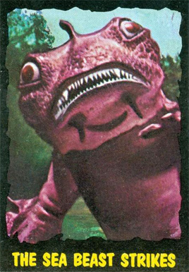 1964 Outer Limits Sea Beast Strikes #19 Non-Sports Card