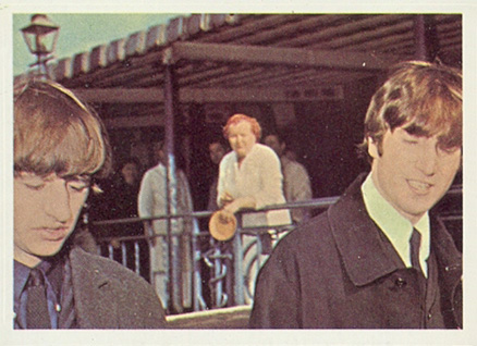 1964 Beatles Color Ringo and John #9 Non-Sports Card