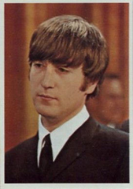 1964 Beatles Color John speaking #10 Non-Sports Card