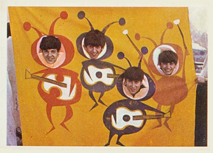 1964 Beatles Color Beatles heads #46 Non-Sports Card