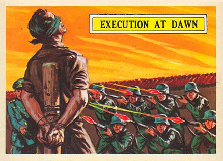 1965 Topps Battle Execution at Dawn #3 Non-Sports Card
