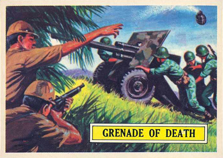 1965 Topps Battle Grenade of Death #4 Non-Sports Card
