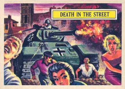 1965 Topps Battle Death in the street #13 Non-Sports Card
