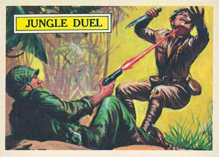 1965 Topps Battle Jungle duel #18 Non-Sports Card