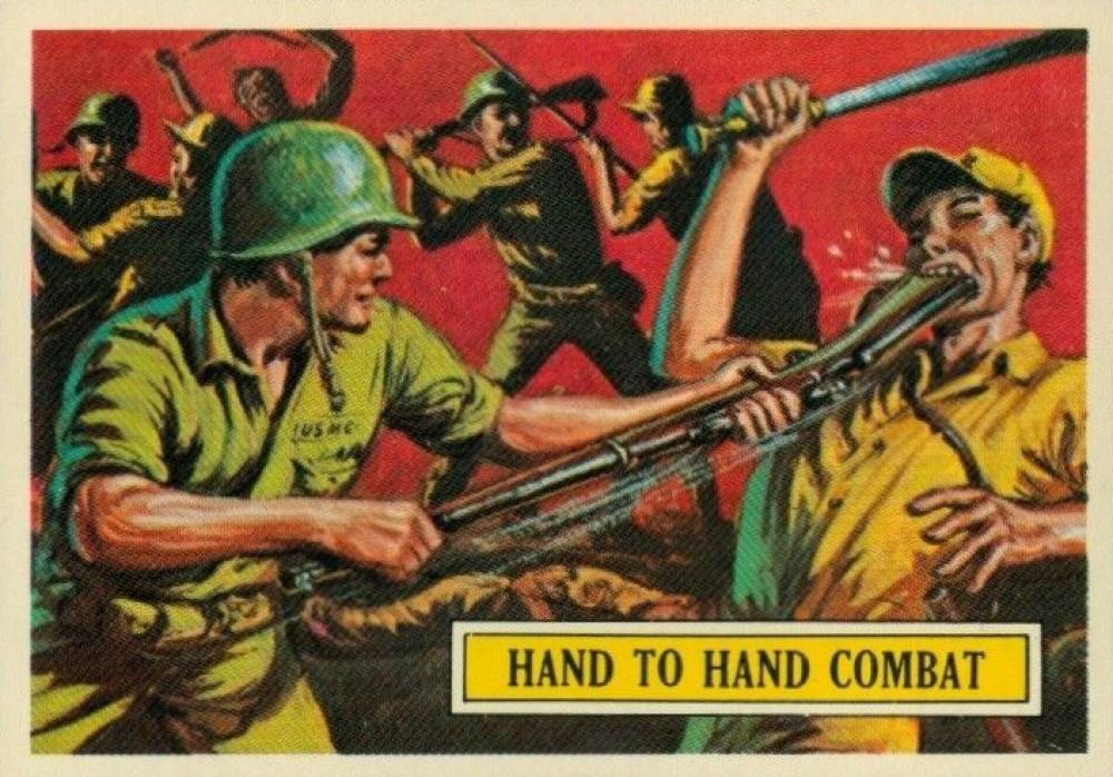 1965 Topps Battle Hand to hand combat #19 Non-Sports Card