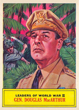 1965 Topps Battle General Douglas MacArthur #62 Non-Sports Card