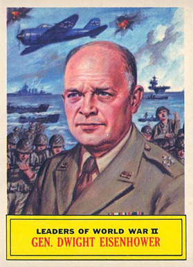 1965 Topps Battle General Dwight Eisenhower #64 Non-Sports Card