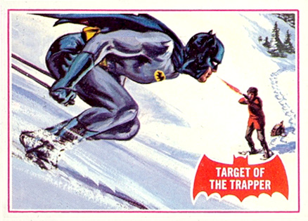 1966 Batman A Series Target of the Trapper #4A Non-Sports Card