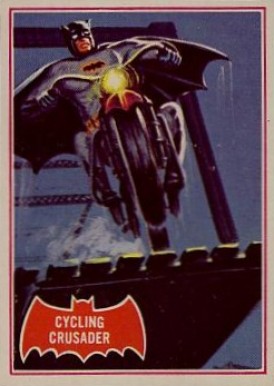 1966 Batman A Series Cycling Crusader #10A Non-Sports Card