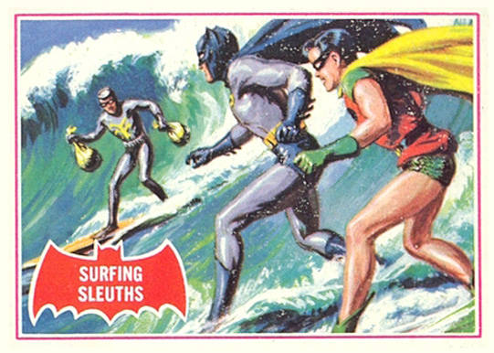 1966 Batman A Series Surfing Sleuths #20A Non-Sports Card