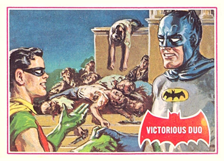 1966 Batman A Series Victorious Duo #28A Non-Sports Card