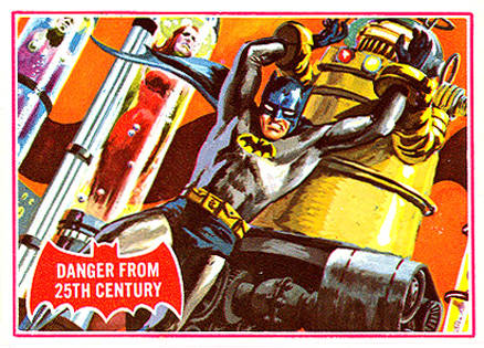 1966 Batman A Series Danger from 25th Century #29A Non-Sports Card
