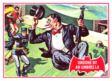 1966 Batman A Series Undone by an Umbrella #30A Non-Sports Card