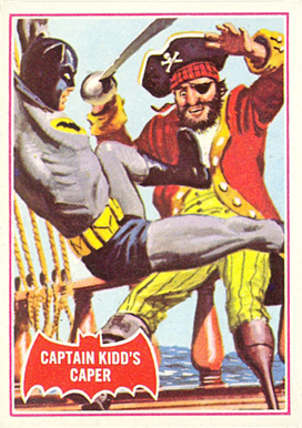 1966 Batman A Series Captain Kidd's Caper #32A Non-Sports Card