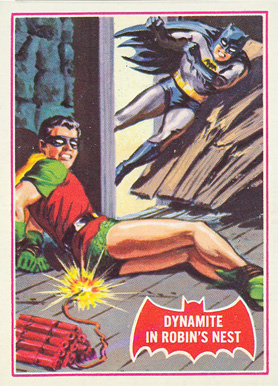 1966 Batman A Series Dynamite in Robin's Nest #33A Non-Sports Card