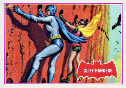 1966 Batman A Series Cliff Hangers #36A Non-Sports Card