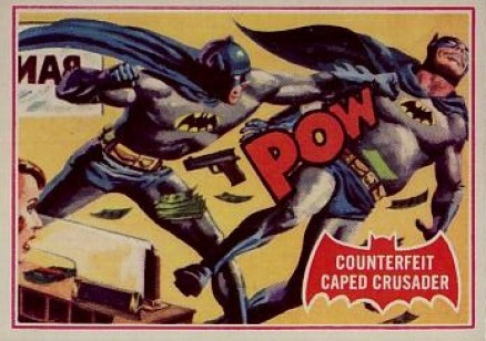 1966 Batman A Series Counterfeit Caped Crusader #42A Non-Sports Card