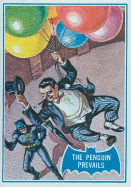 1966 Batman B Series Puzzle Back The Penguin Prevails #2B Non-Sports Card