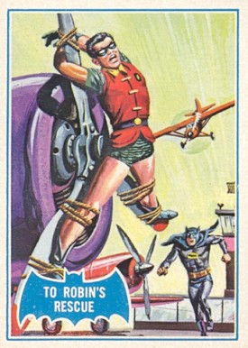 1966 Batman B Series Puzzle Back To Robin's Rescue #11B Non-Sports Card
