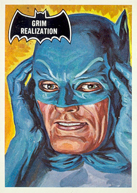 1966 Topps Batman Grim Realization #7 Non-Sports Card