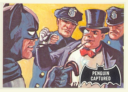 1966 Topps Batman Penguin Captured #24 Non-Sports Card
