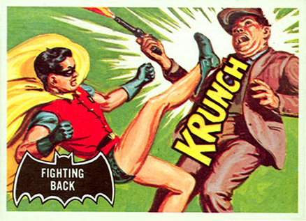 1966 Topps Batman Fighting Back #30 Non-Sports Card
