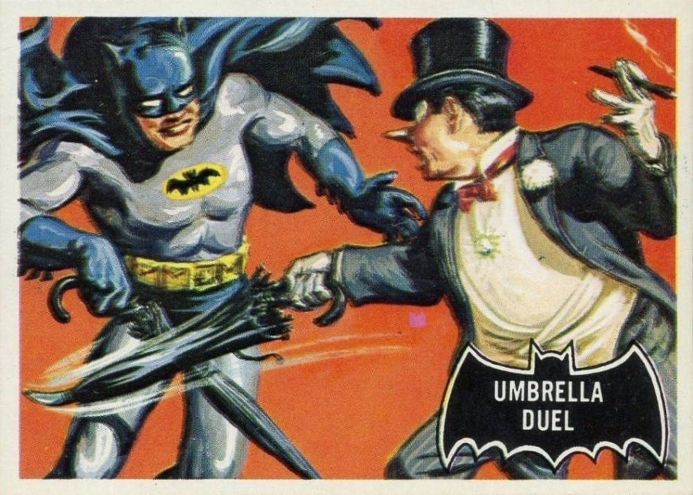 1966 Topps Batman Umbrella Duel #23 Non-Sports Card
