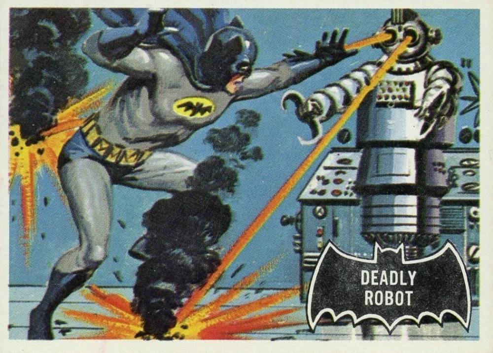 1966 Topps Batman Deadly Robot #47 Non-Sports Card