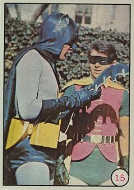 1966 Batman Color Photo Batman & Robin #15 Non-Sports Card