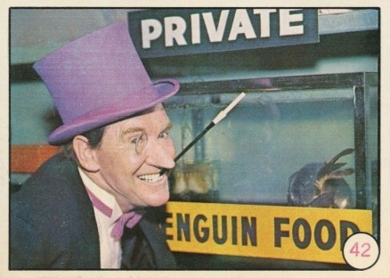 1966 Batman Color Photo The Penguin #42 Non-Sports Card