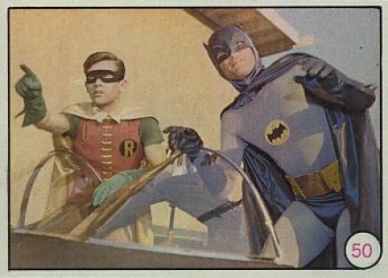1966 Batman Color Photo Batman & Robin #50 Non-Sports Card