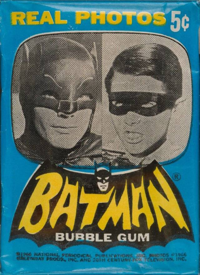 1966 Batman Color Photo Wax Pack #WP Non-Sports Card